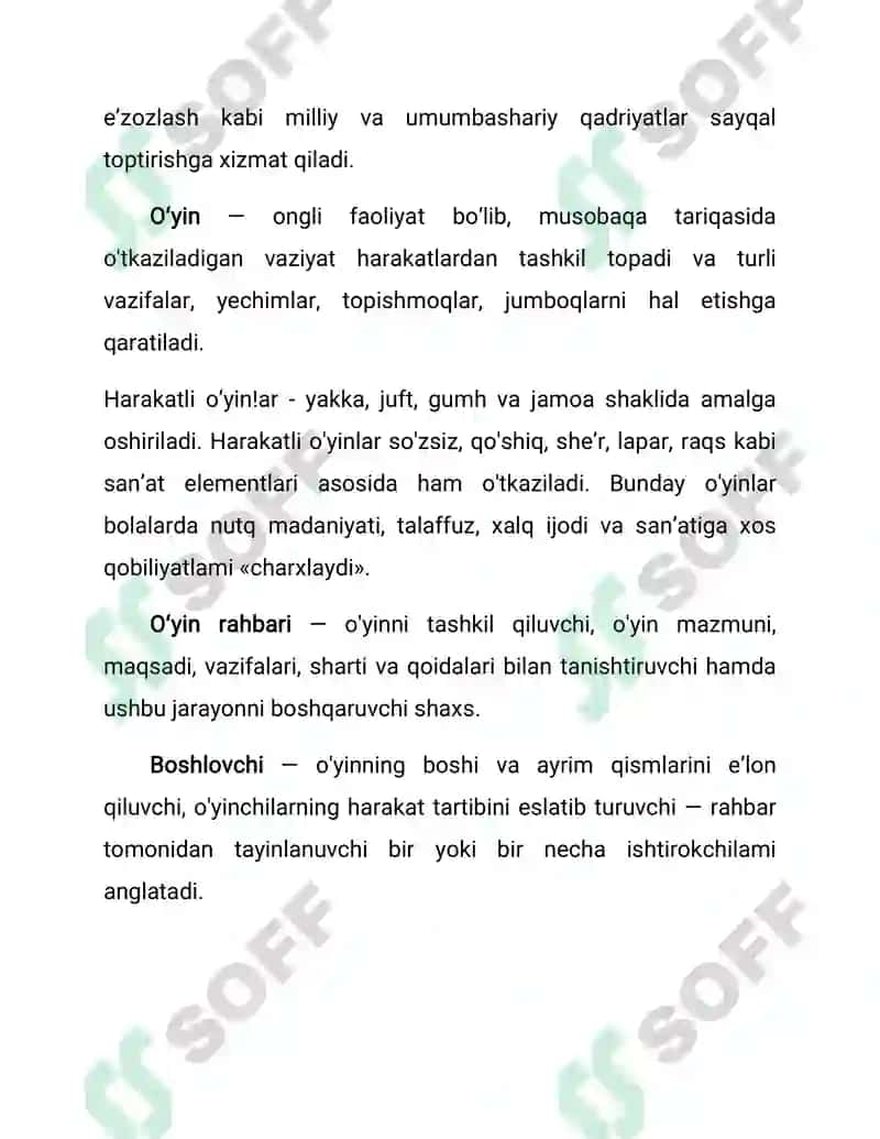 Harakatli o'yinlar 2