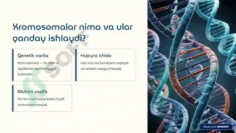 Xromasoma kasalliklari 2
