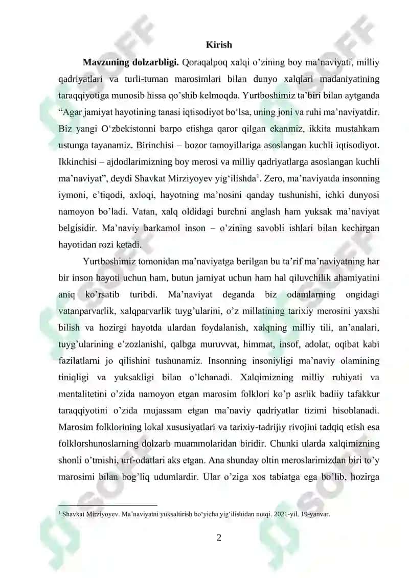Qoraqalpoq xalqining urf odati va madaniy qadriyatlari 2