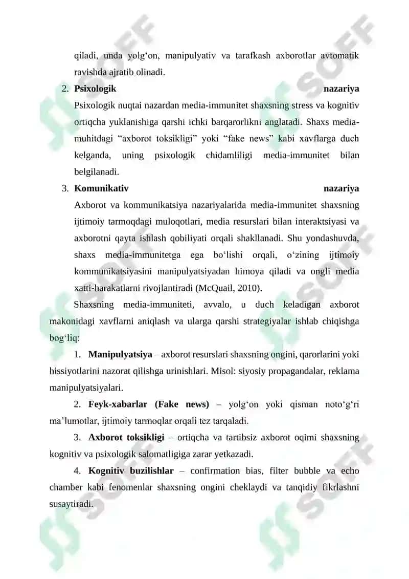 AXBOROT MAKONIDA SHAXSNING MEDIA-IMMUNITETINI SHAKLLANTIRISH MEXANIZMLARI 2
