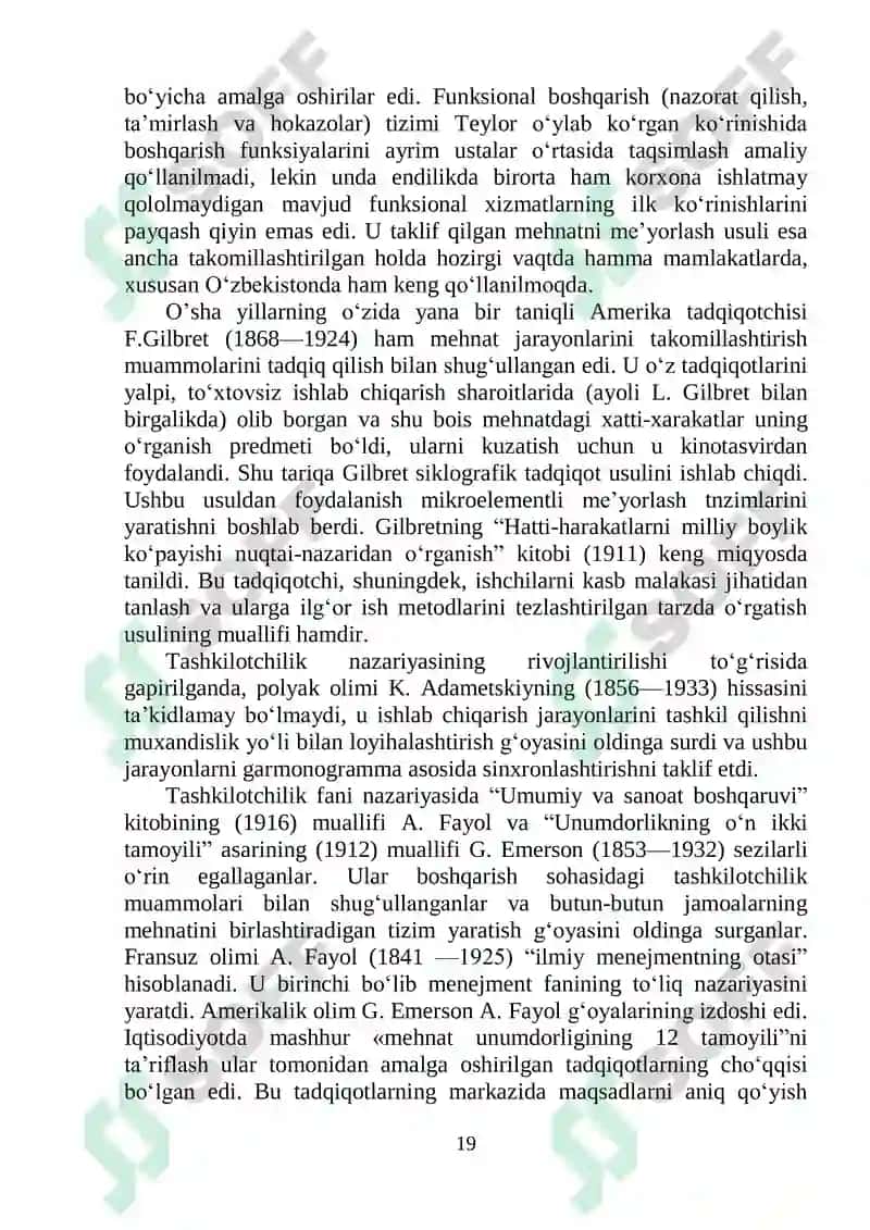 BOB. MEHNATNI ILMIY TASHKIL ETISHNING XUSUSIYATLARI 2