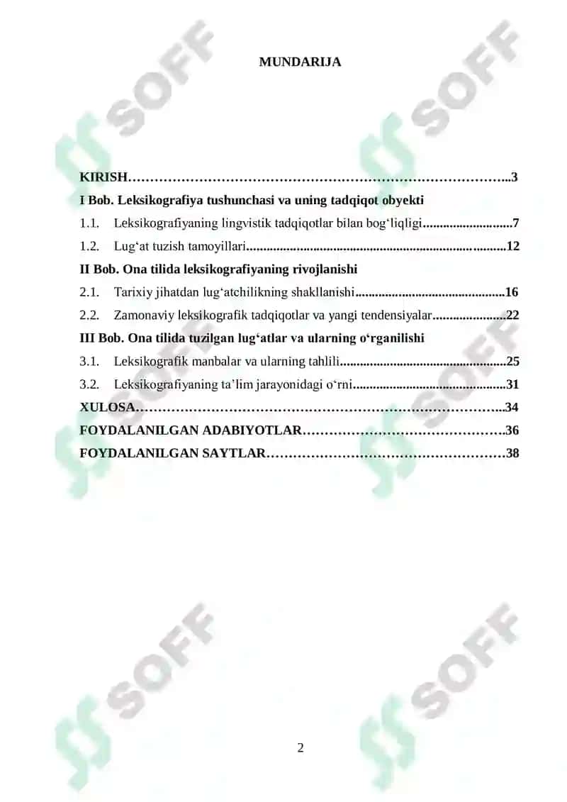 Ona tili va oʻqish savodxonligi va uni oʻqitish metodikasi 2