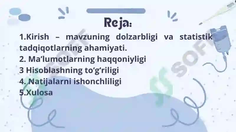 Statistik tadqiqot 2