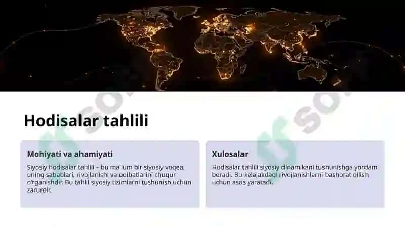 Siyosiy tahlil va bashorat 2
