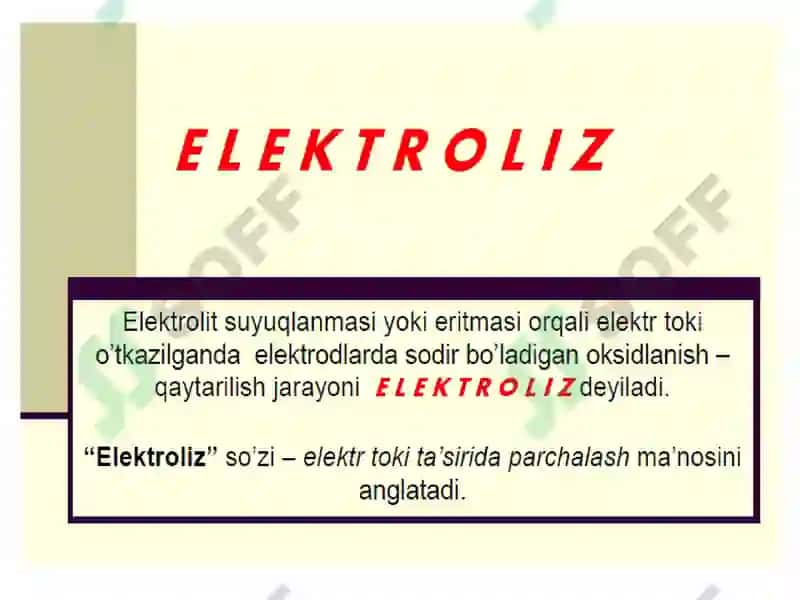 Elektroliz 2