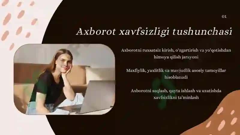 Axborot Xavfsizligini Ta’minlashning G‘oyaviy-​​Nazariy Asoslari 2