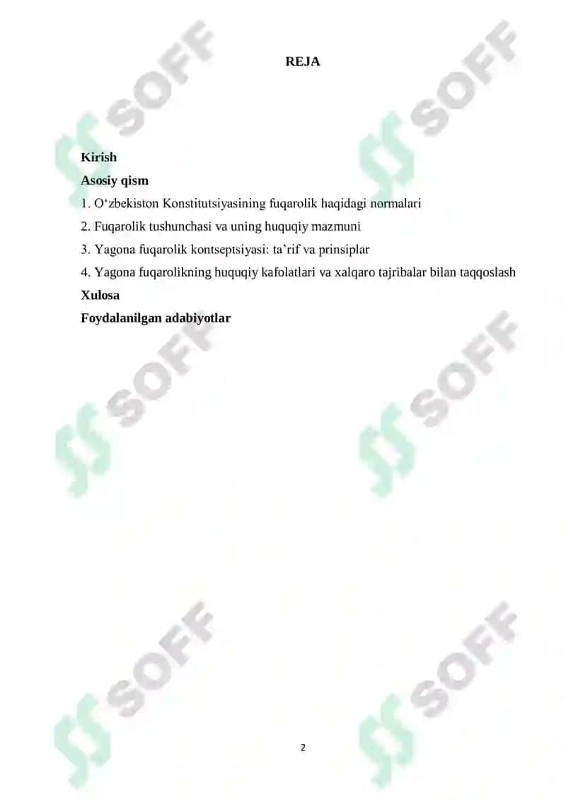O‘zbekiston Respublikasi Kasaba Uyushmalari Federatsiyasi Mehnat va ijtimoiy munosabatlar akademiyasi Referat 2