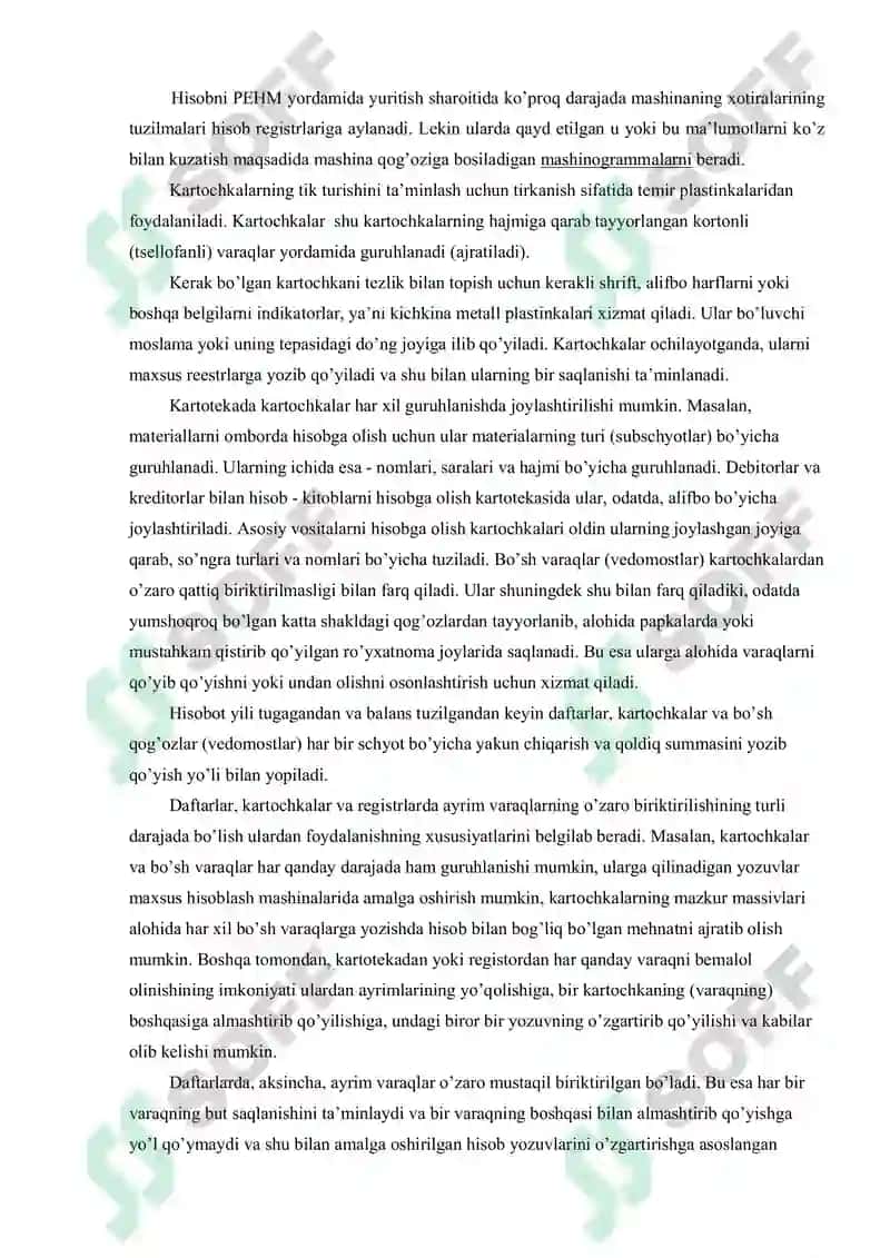 Buxgalteriya hisobning registrlari va shaklari 2