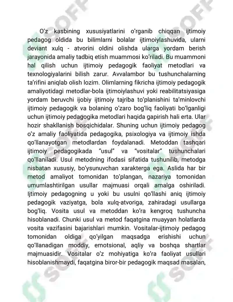 Ijtimoiy pedagogikada ishontirish metodi 2