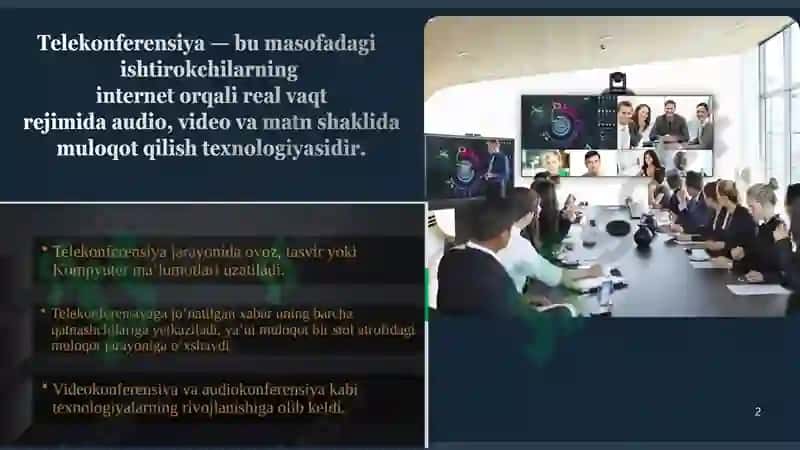 Telekonferensiyalar 2
