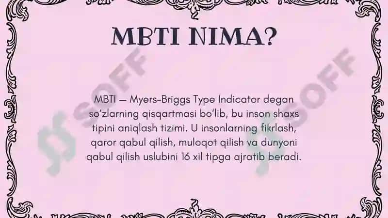 MBTI 2