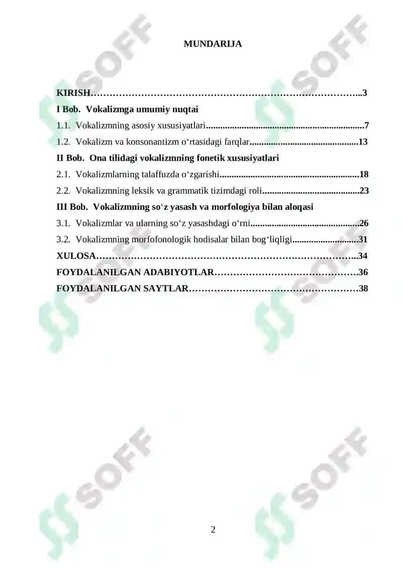 Ona tili va oʻqish savodxonligi va uni oʻqitish metodikasi 2