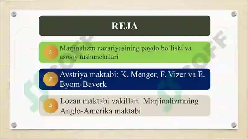 Marjinalizmning rivojlanish nazariyalari 2