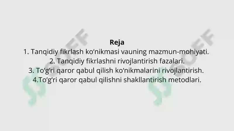Huquqshunos faoliyatida tanqidiy fikrlashni ahamiyati 2
