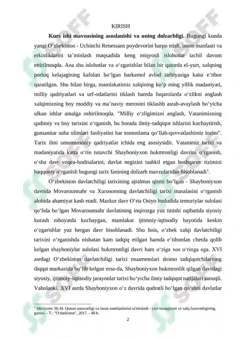 BUXORO XONLIGIDA SHAYBONIYLAR DAVRI 2
