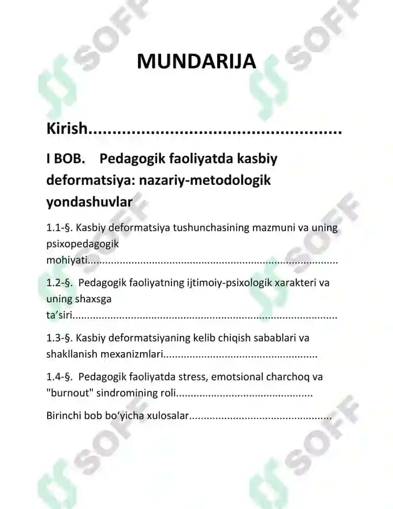 Pedagoglarning kasbiy deformatsiyalarini oldini olish va korreksiyalash yoʻllari 2