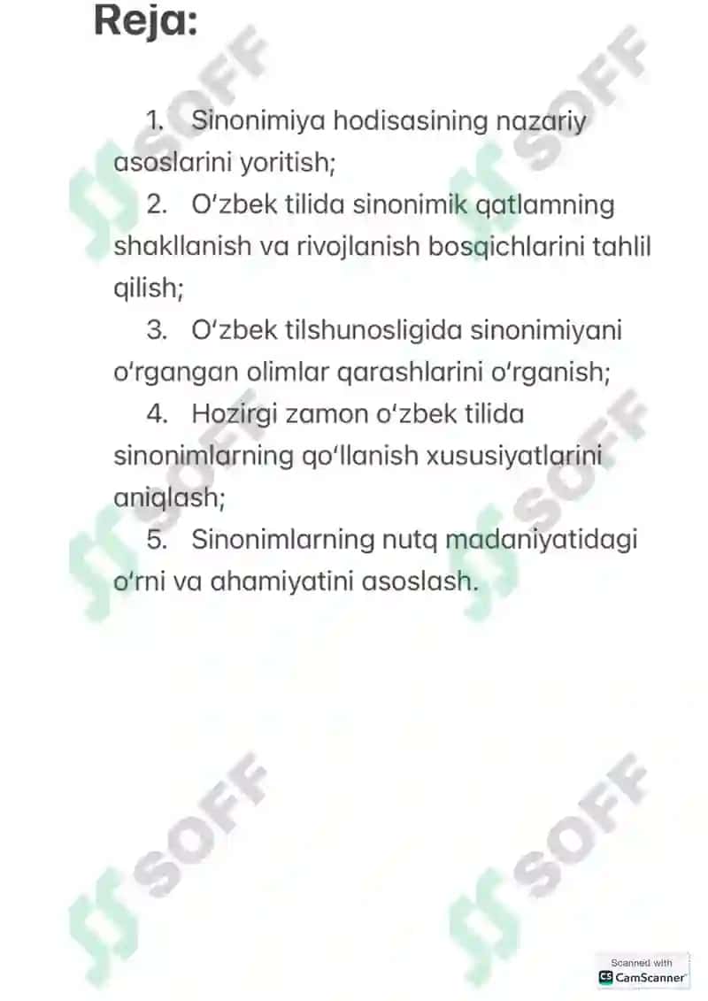 Sinonimiya Hodisasi 2