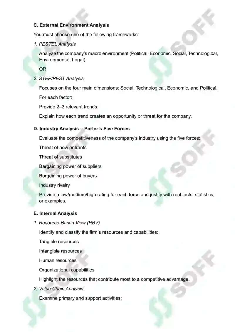 Strategic Management Midterm Assignment 2