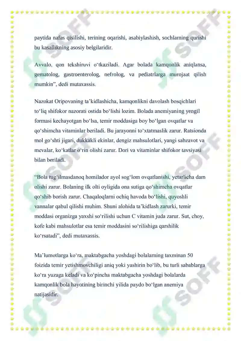 Burgutaliyev Ilyosjon 9 gurur davolash ishi 2