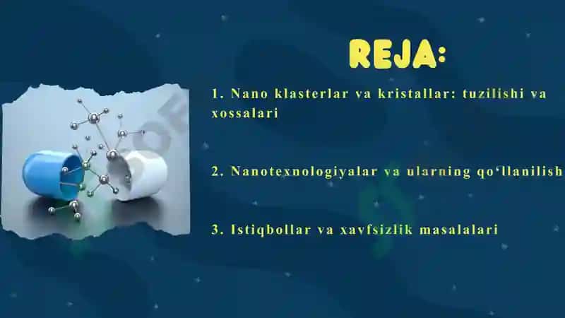 NANO TEXNOLOGIYALAR 2
