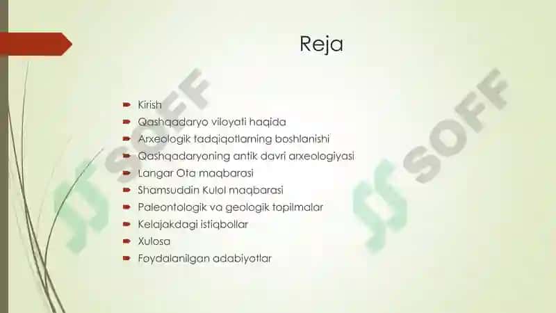 Qashqadaryo arxeologik inshooti 2