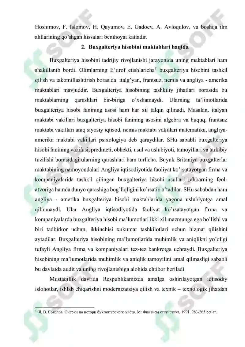 XO’JALIK SUB’EKLARINI TASHKIL ETISH VA UNDA KAPITALNING TUTGAN O‘RNI HAMDA TUZILISHI 2