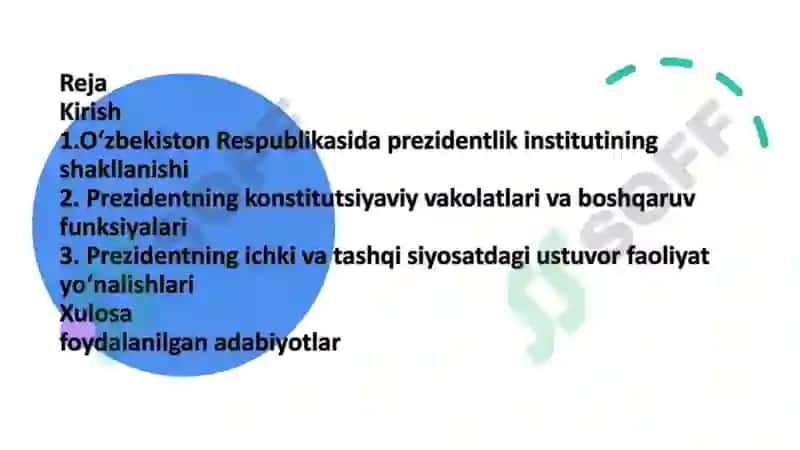 O'zbekiston Respublikasining Prezidenti 2