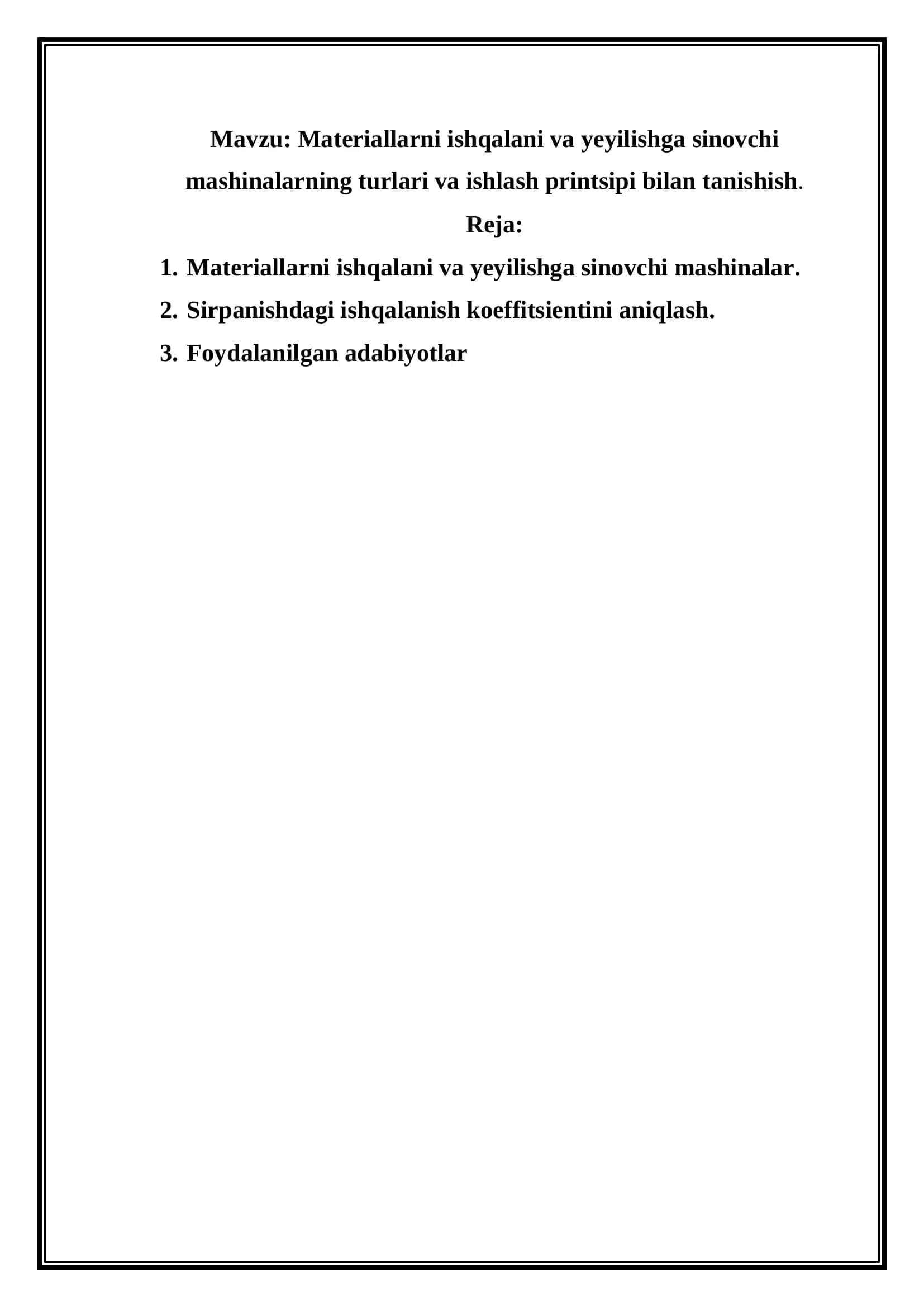 Materiallarni ishqalani va yeyilishga sinovchi mashinalarning turlari va ishlash printsipi bilan tanishish 2
