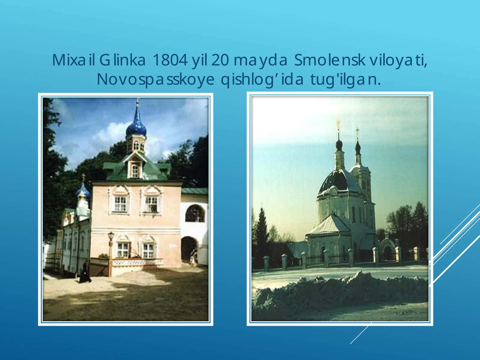 MIXAIL IVANOVICH GLINKA 2