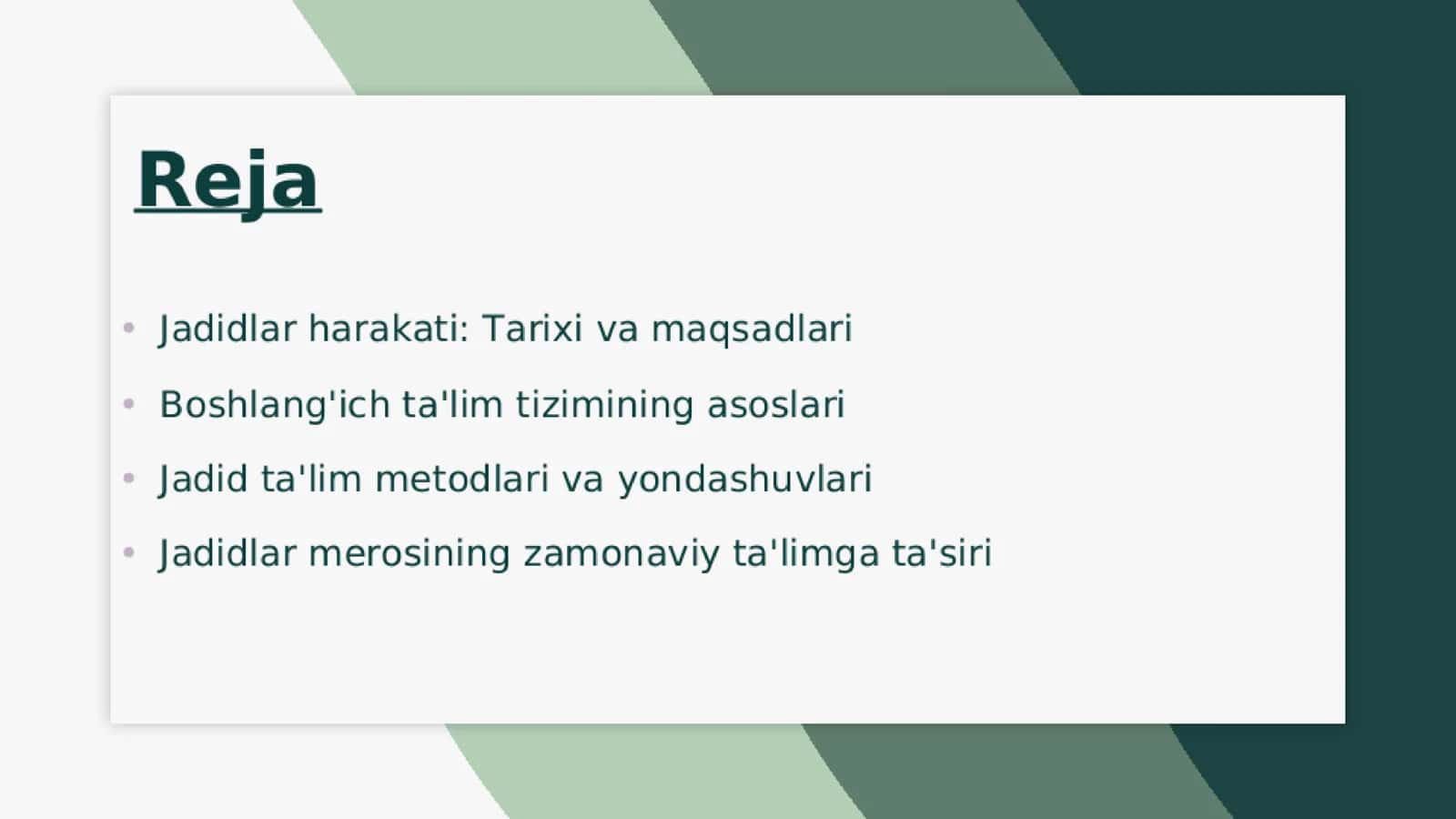 Jadidlar merosida boshlangʻich ta'lim 2