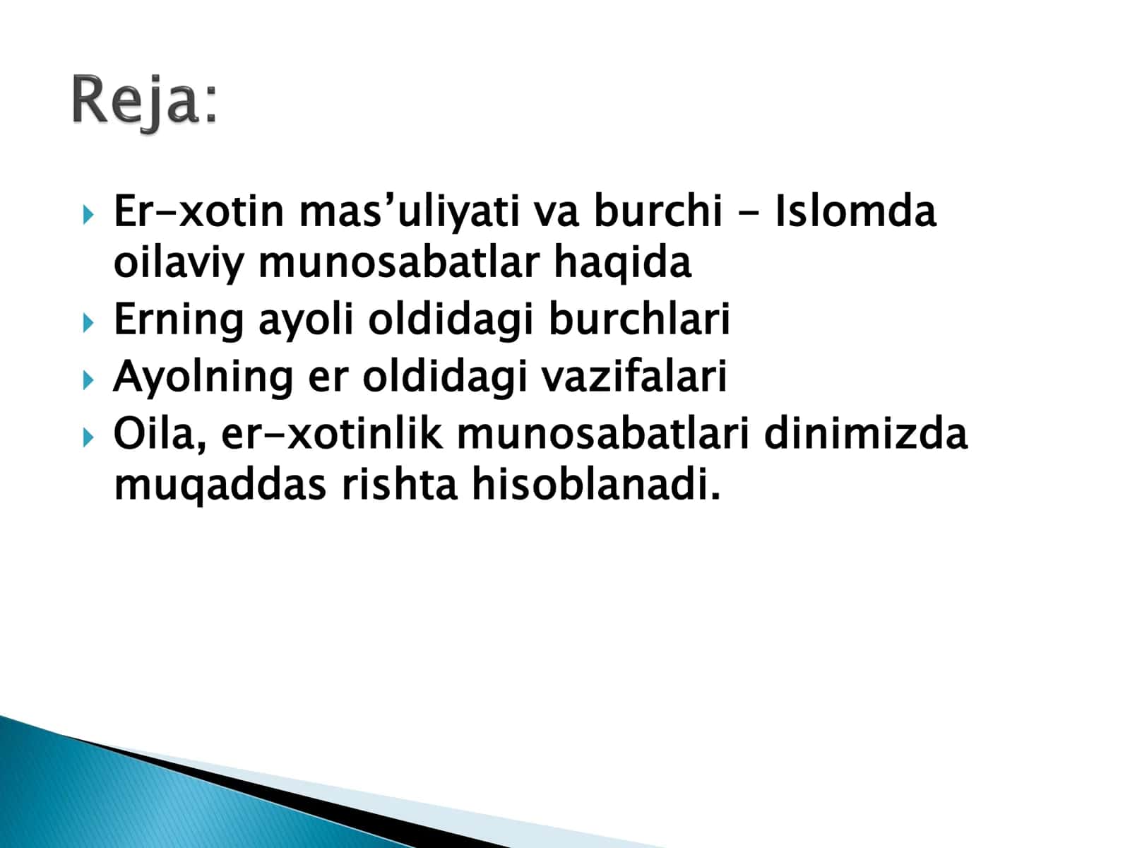 Zamonaviy davrda oila va axloqni mustahkamlashda oila qadriyatlarini o'rni 2
