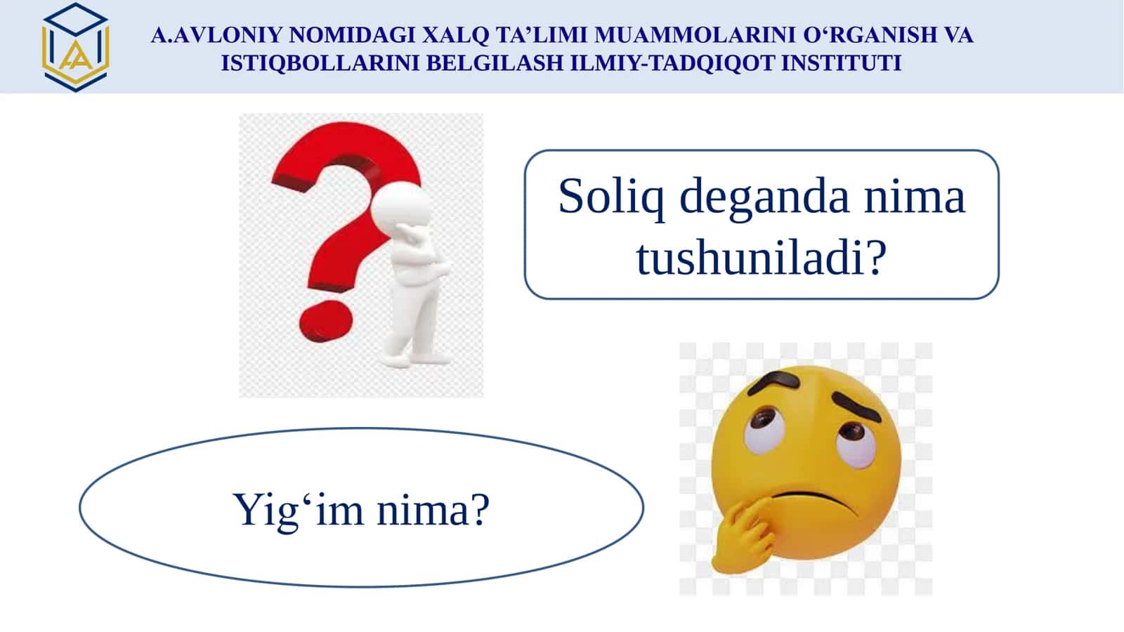 O'zbekiston Respublikasida soliqlar va yig'imlar tizimi. 2