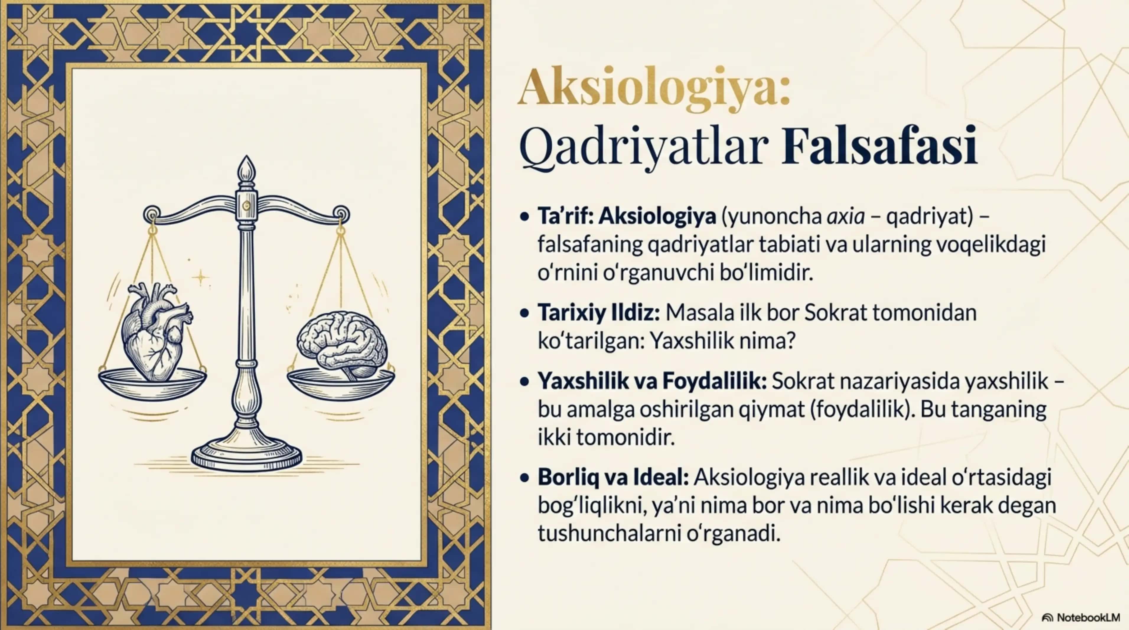 Qadriyatlarning jamiyat va inson hayotidagi ahamiyati. 2