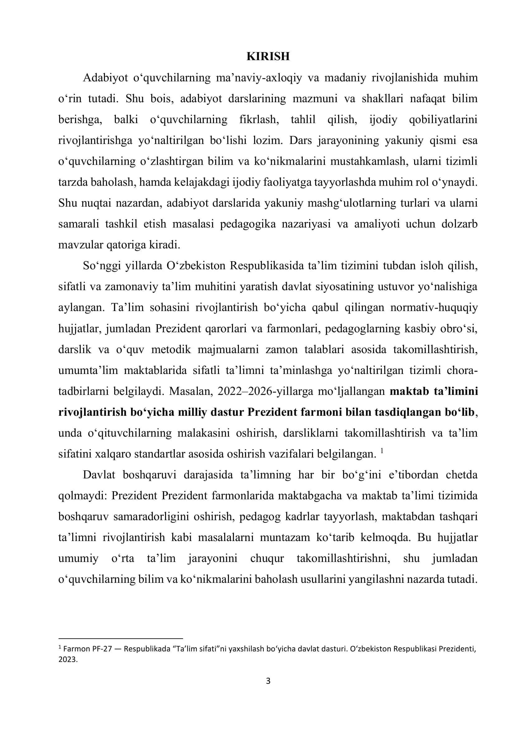 ADABIYOT DARSLARIDA YAKUNIY MASHG‘ULOTLAMING 2