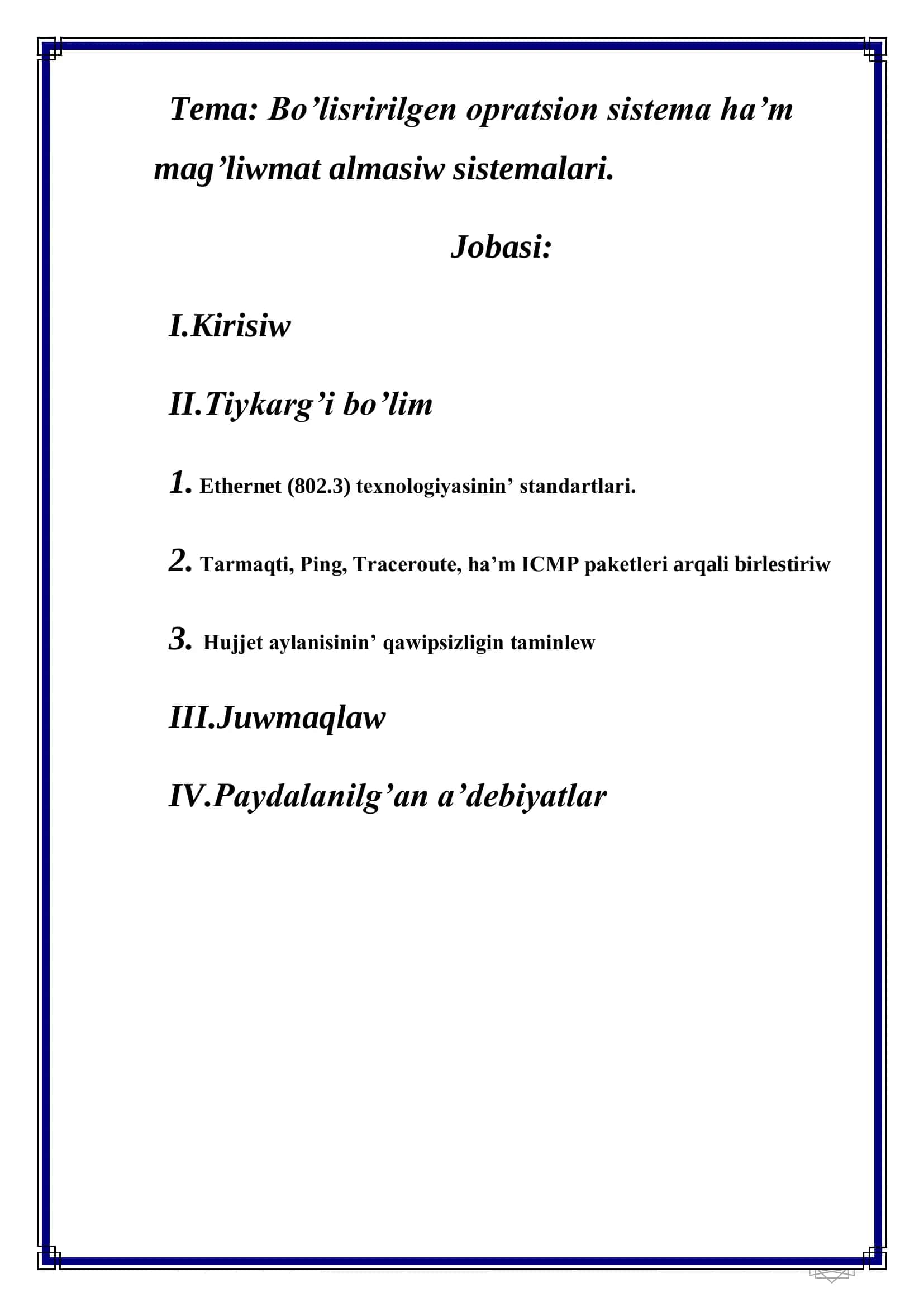 Kompyuter injeniringi jo’nelisi 2