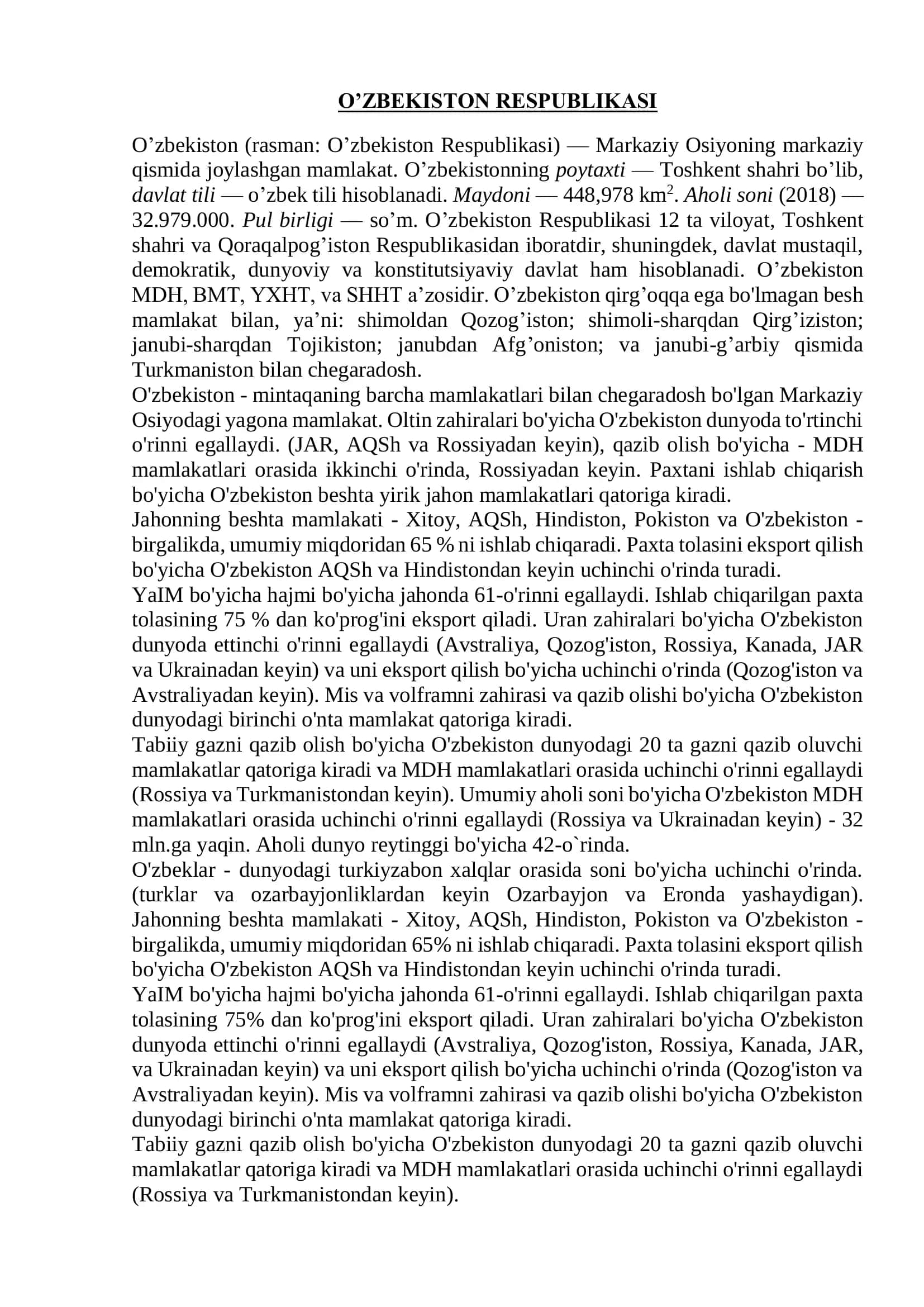 Ko’p qatlamli devor konstruksiyani qish va yoz sharoitiga loyihalash (Mo’ynoq) 2
