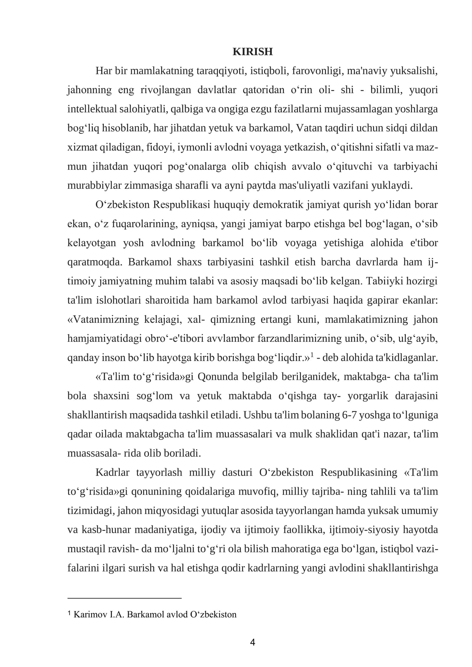 Ta`lim muassasalarida bolalarning nutqini o`stirish jarayonini tashkil etish 2