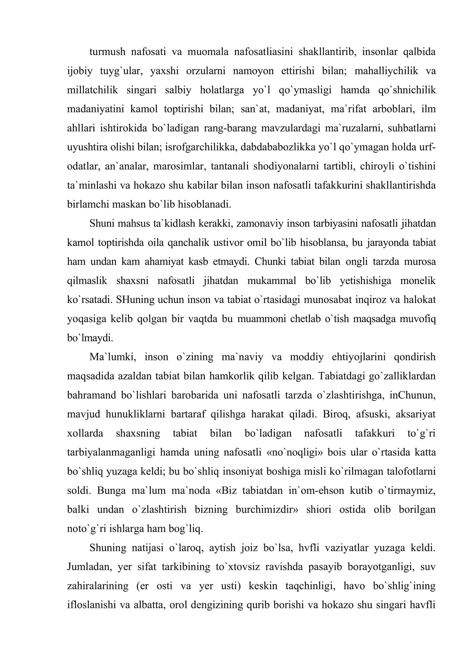 Turmush estetikasi 2