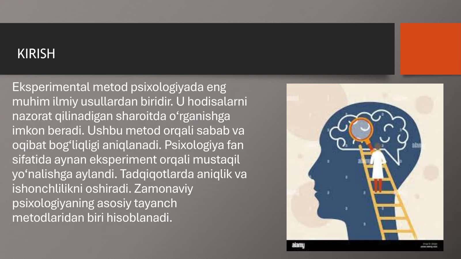 Umumiy psixologiyada eksprumental metodining rivojlanishi 2