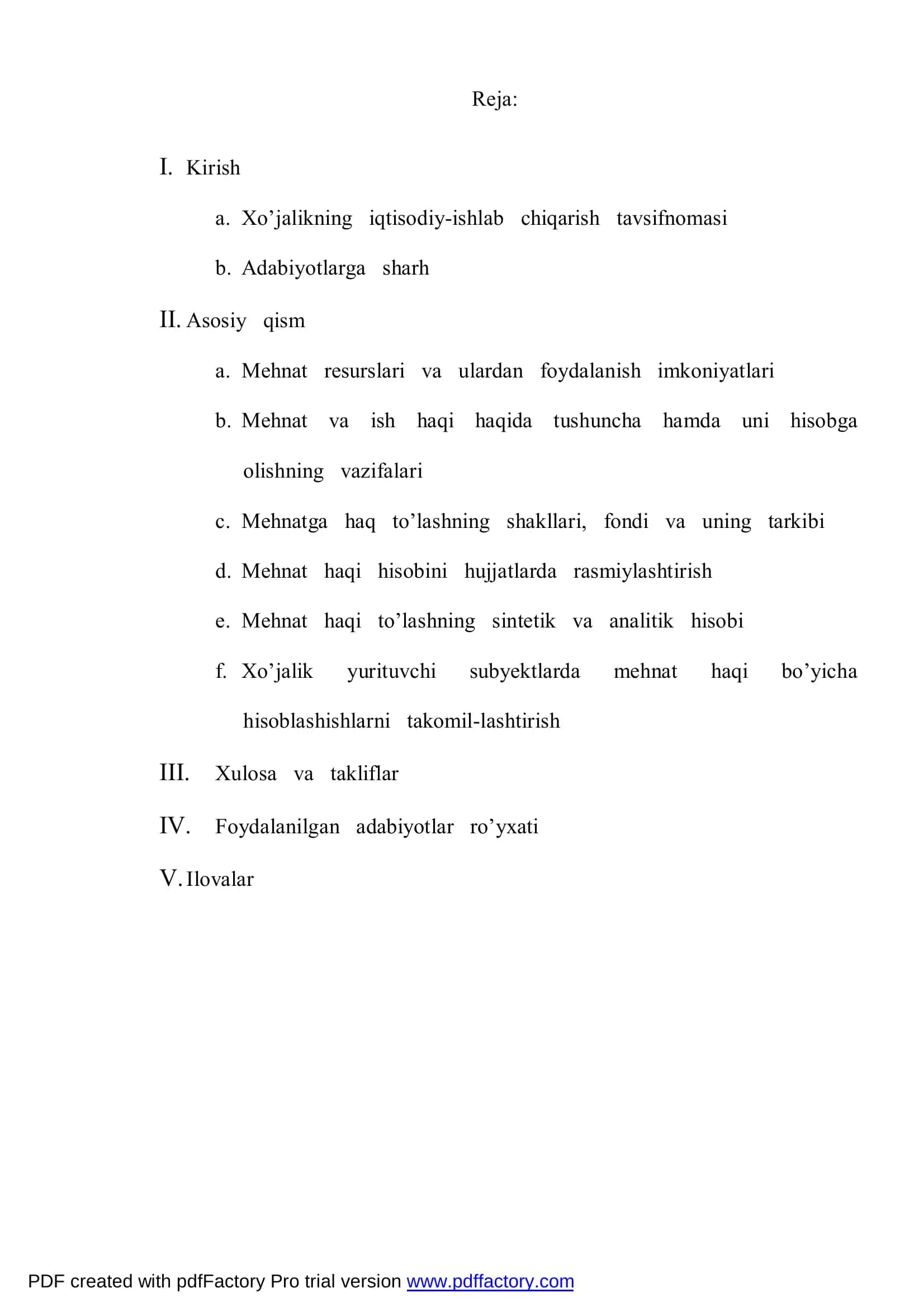 “Xodimlar bo’yicha mehnat haqi bo’yicha hisoblashishlarning hisobi” 2