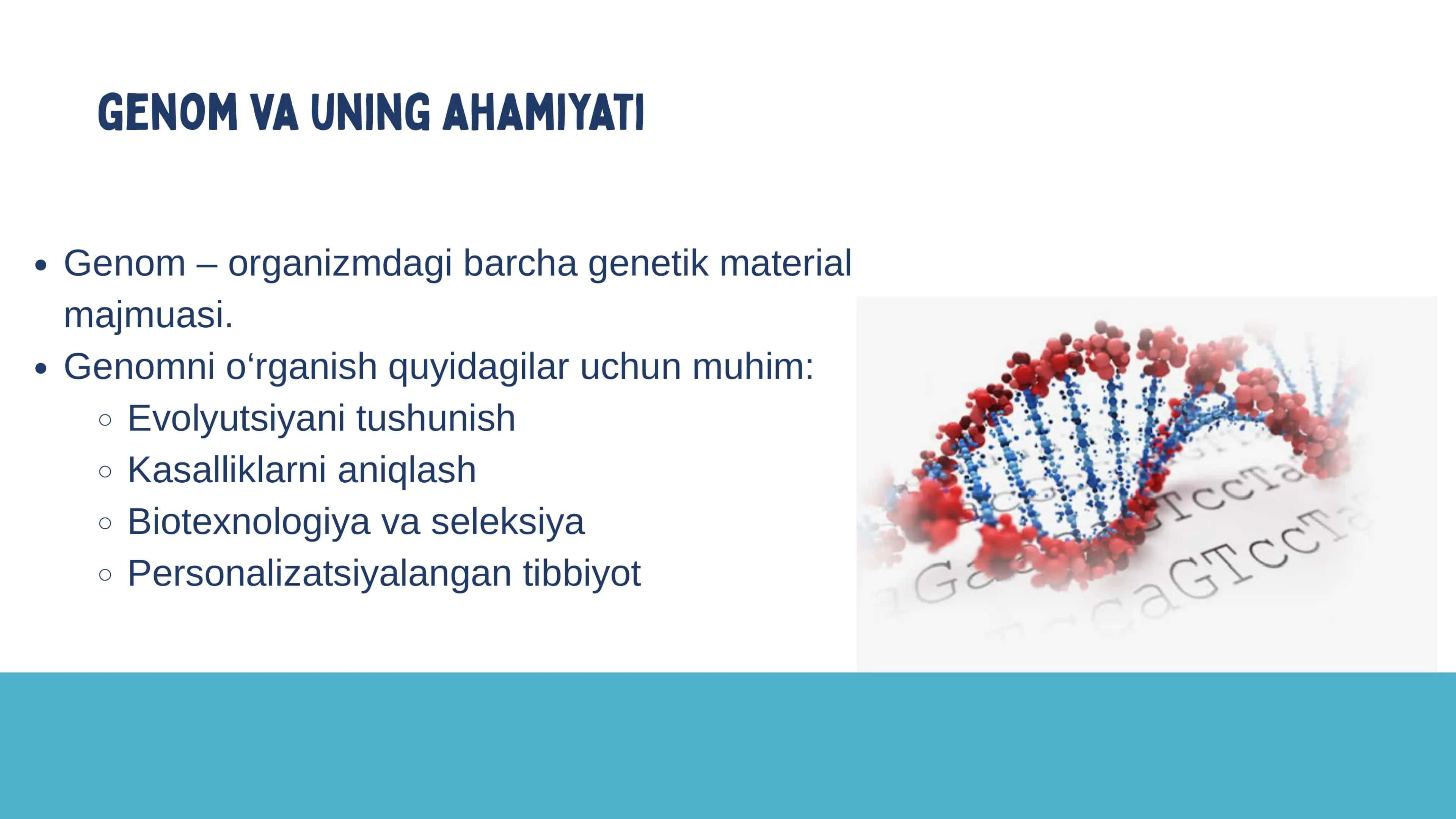 Genomni o‘rganishning molekulyar-genetik metodlari 2