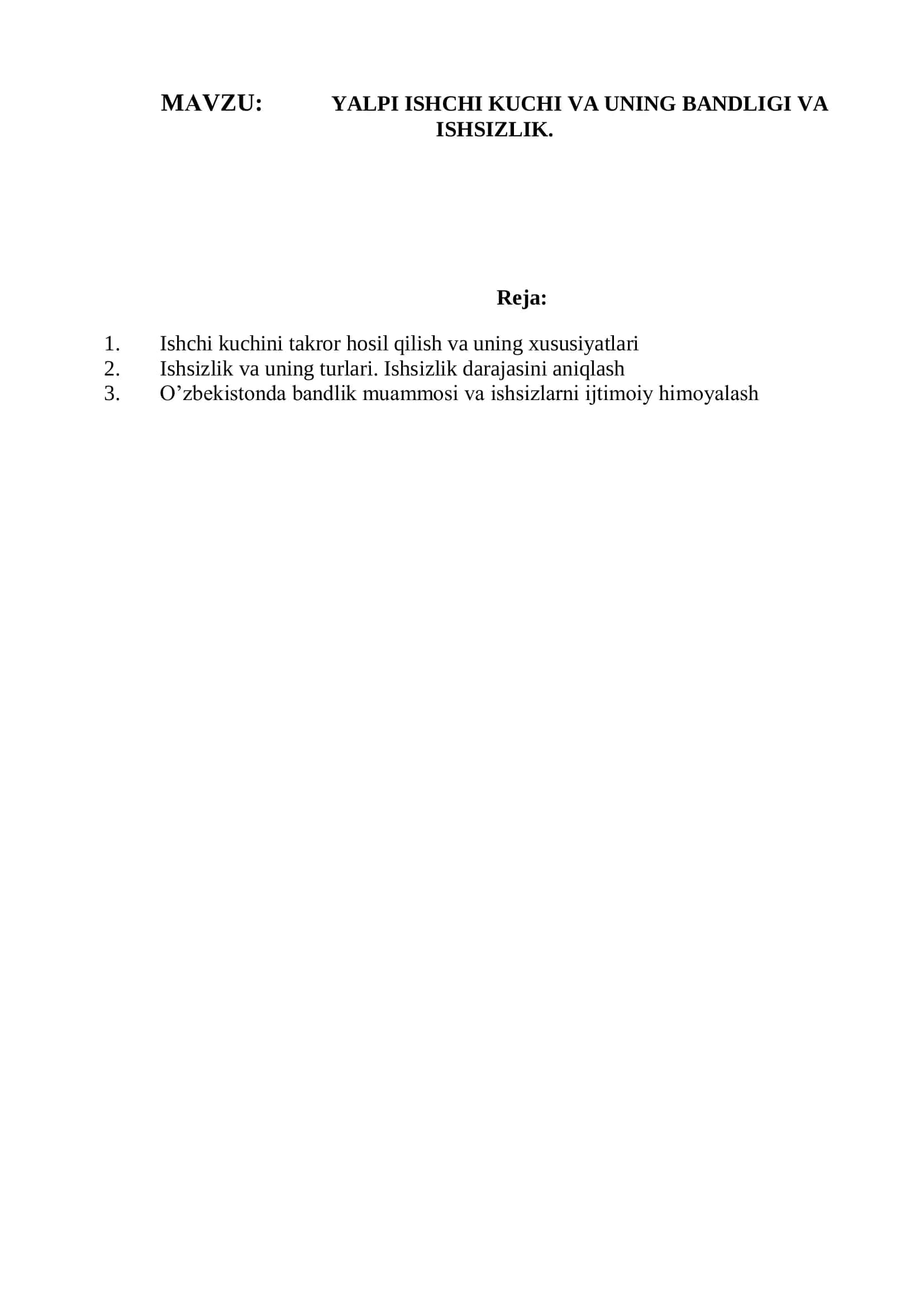 IQTISODIYOT NAZARIYASI FANIDAN 2