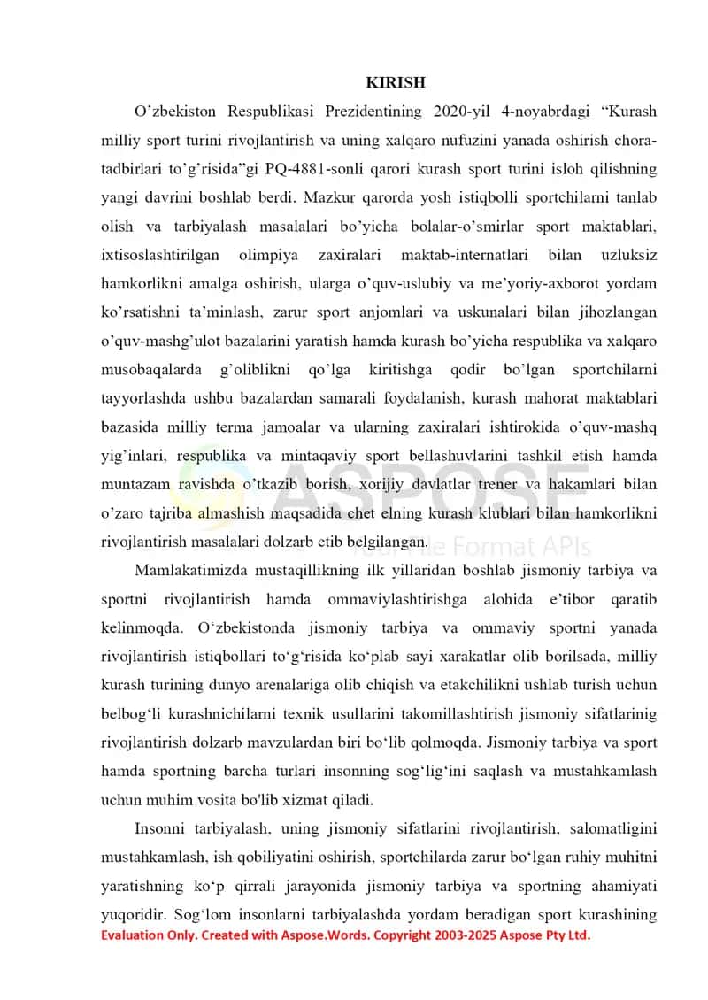 Kurash turida taktik tayyorgarlik to‘g‘risida tushuncha va uni takomillashtirish 2