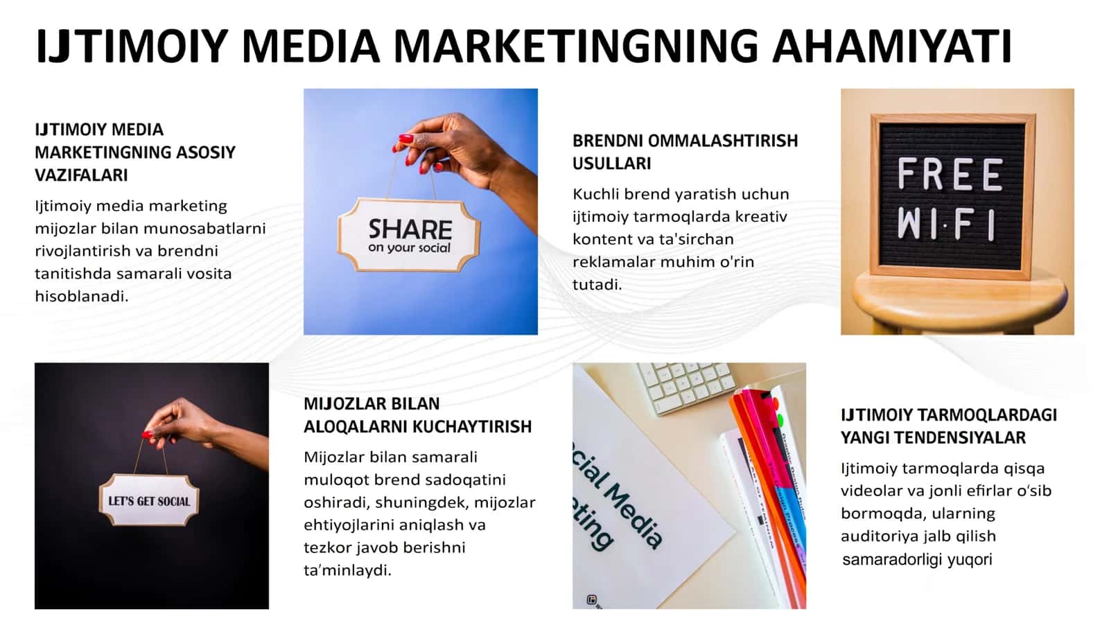 Ijtimoiy media marketingining zamonaviy tendentsiyalari | SMM zamonaviy tendensiyalari 2