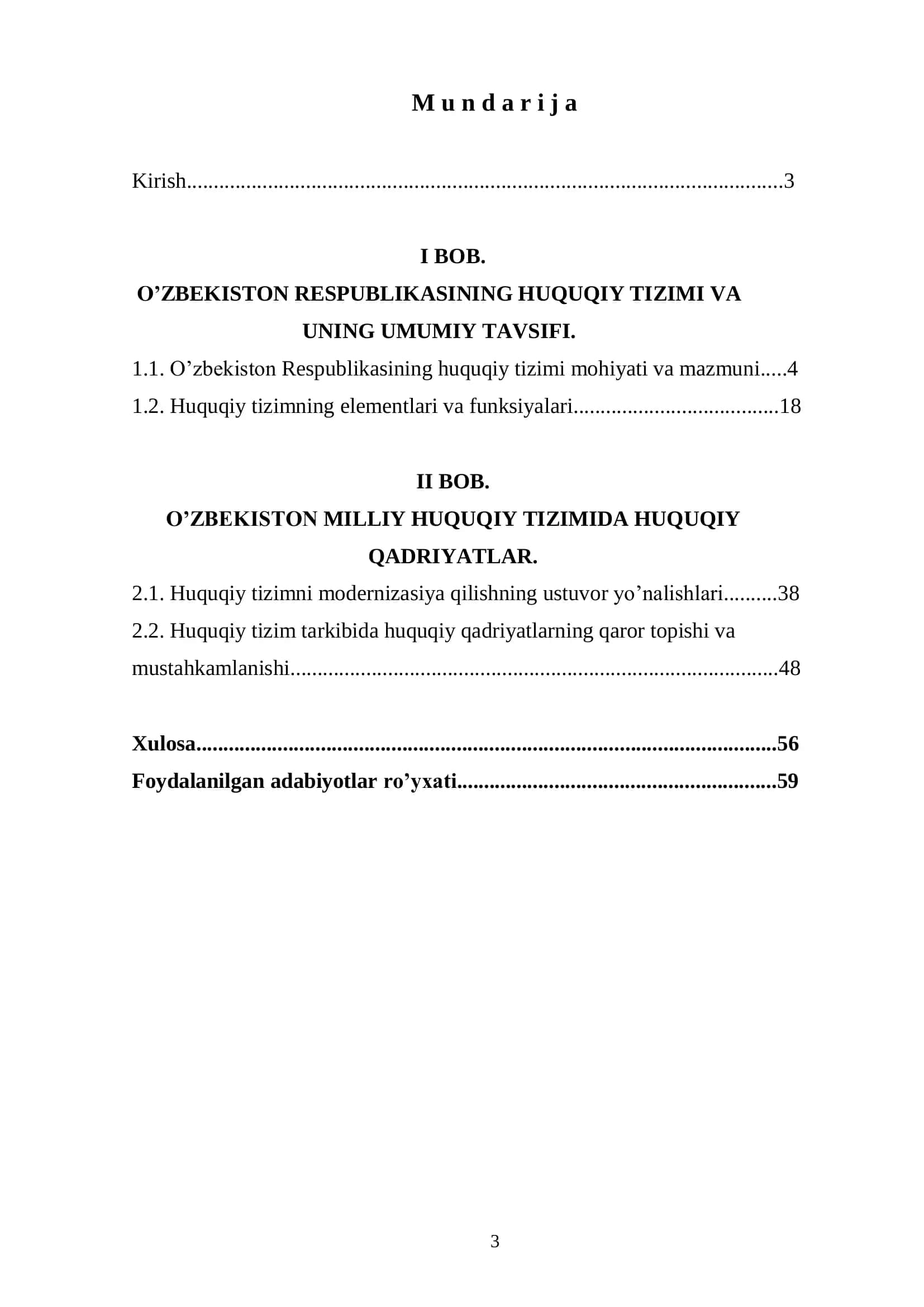 O'ZBEKISTON MILLIY HUQUQIY TIZIMIDA HUQUQIY QADRIYATLARNING NAMOYON BO'LISHI 2