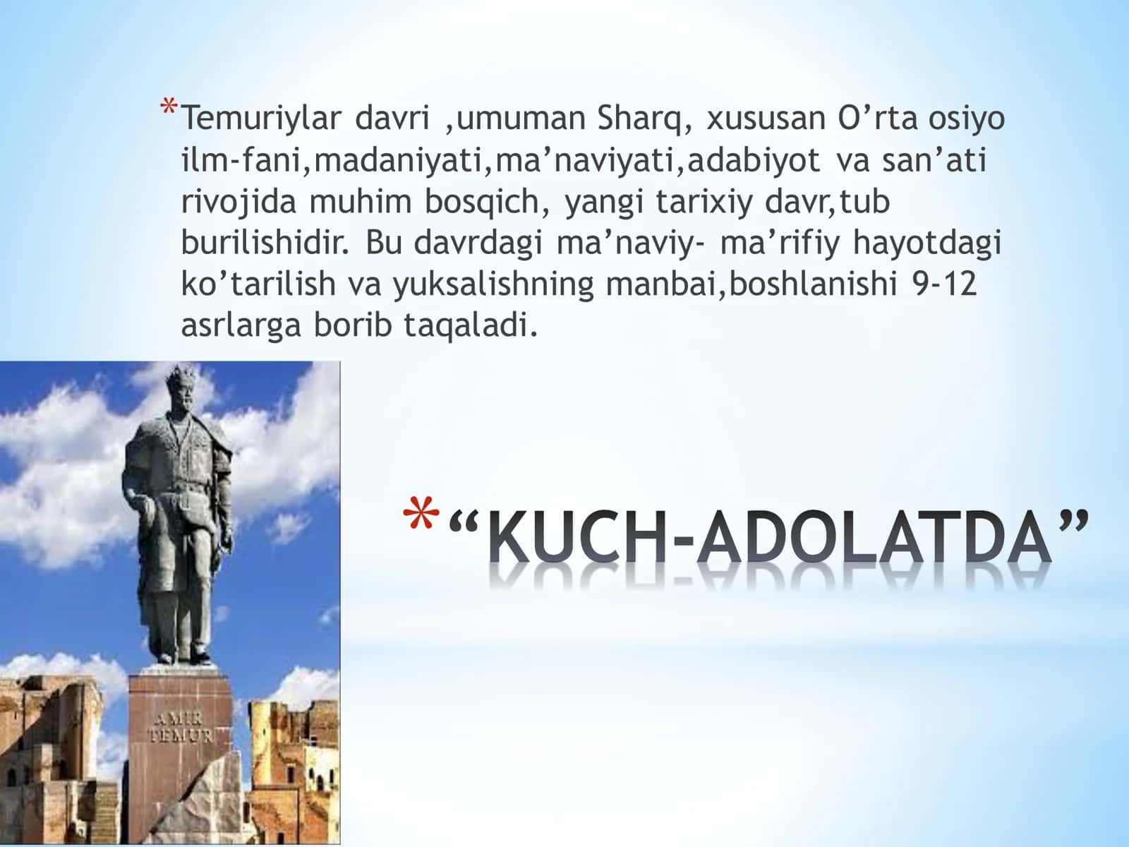 Temuriylar davri 2