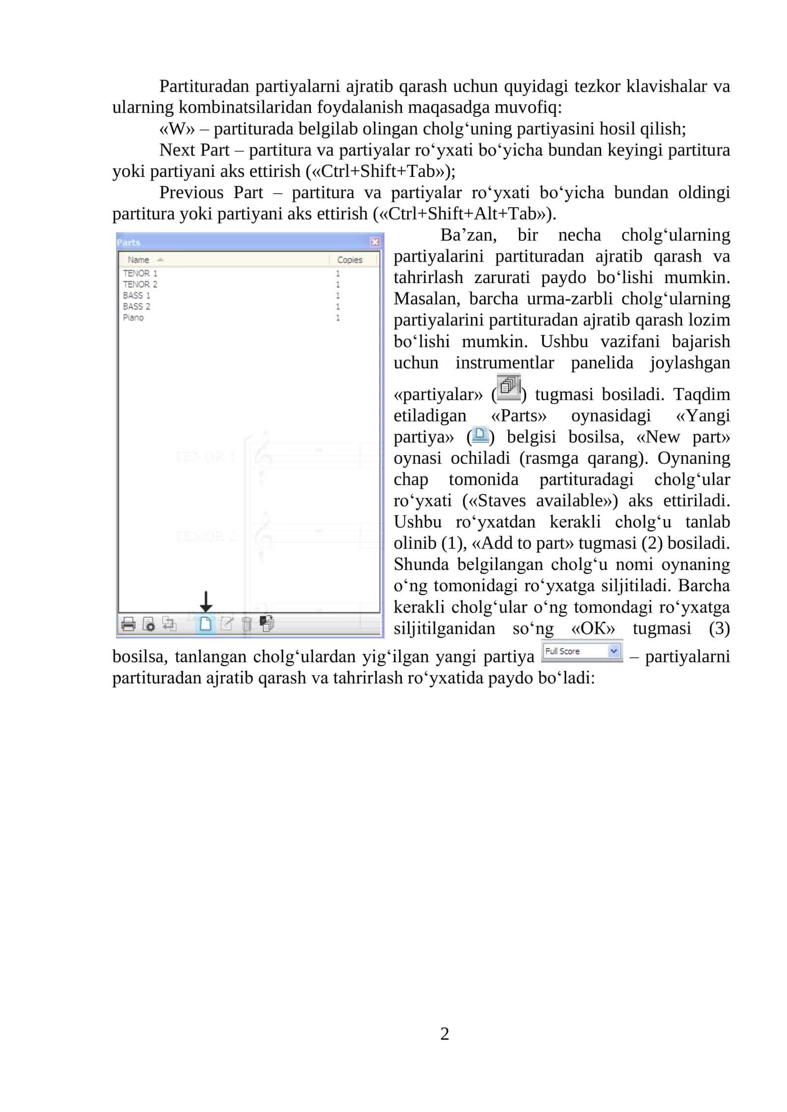 ЙИРИК ШАКЛДАГИ АСАРЛАР БИЛАН ИШЛАШ 2