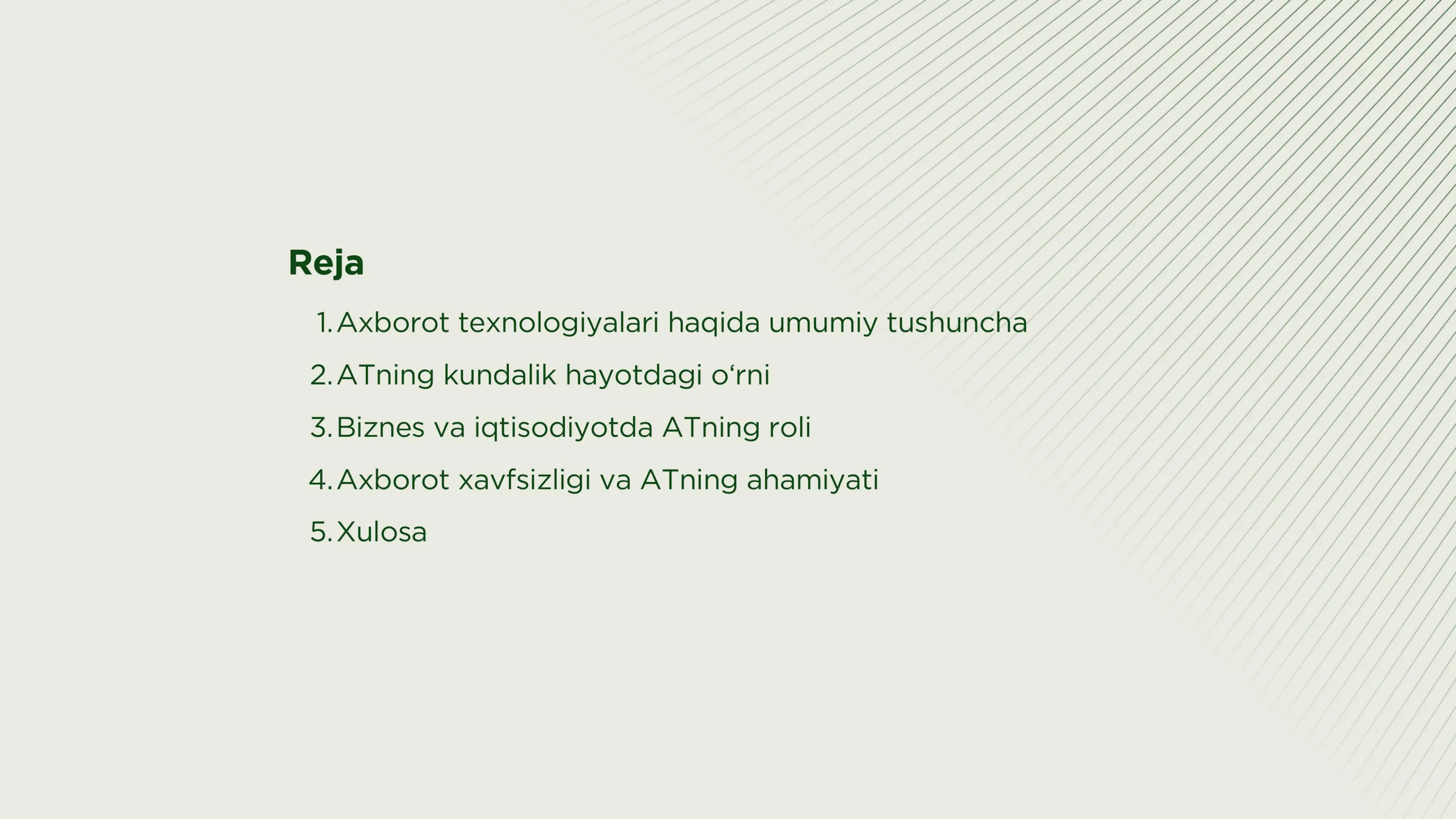 Axborot texnologiyasi 2