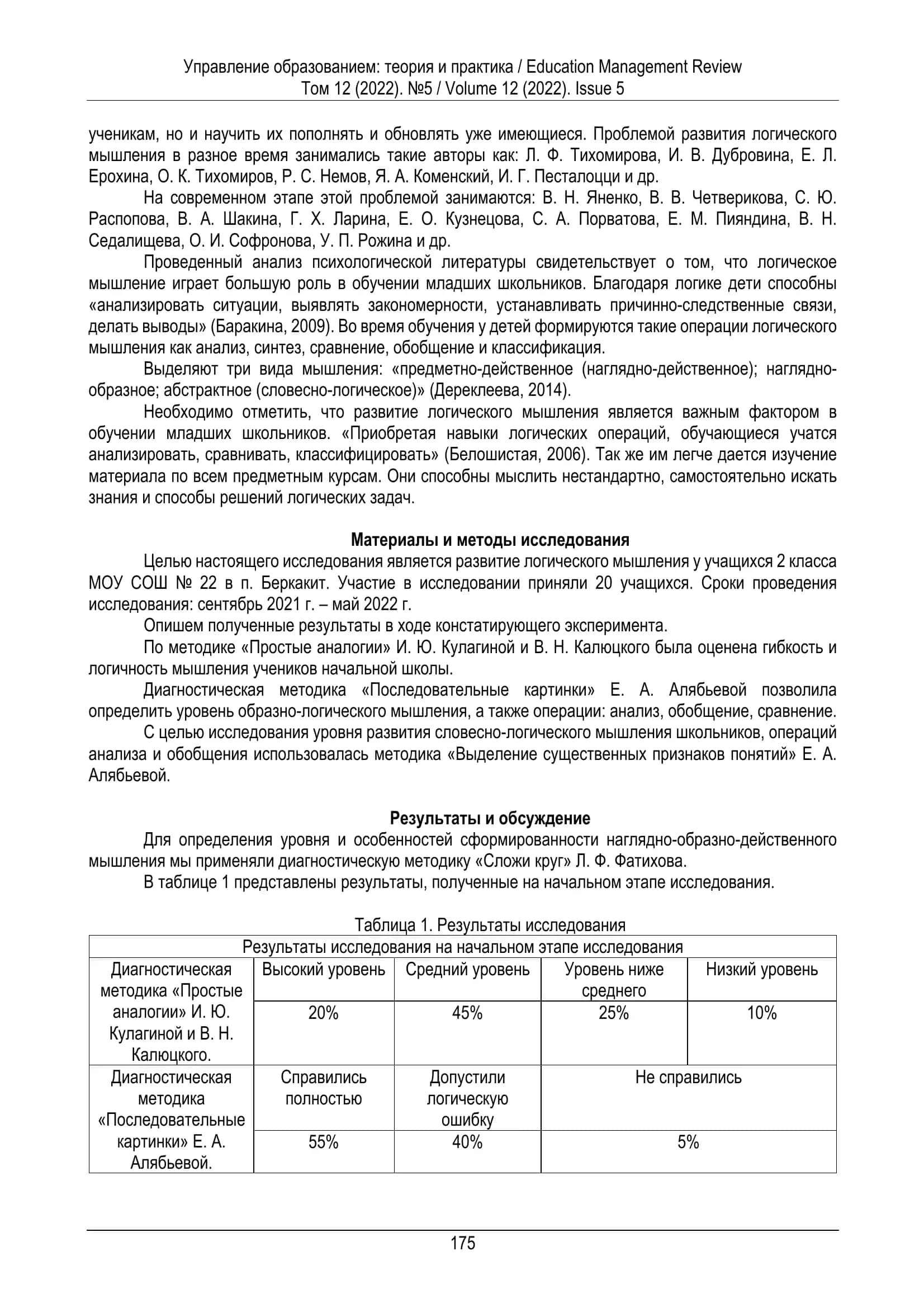 Управление образованием: теория и практика / Education Management Review 2