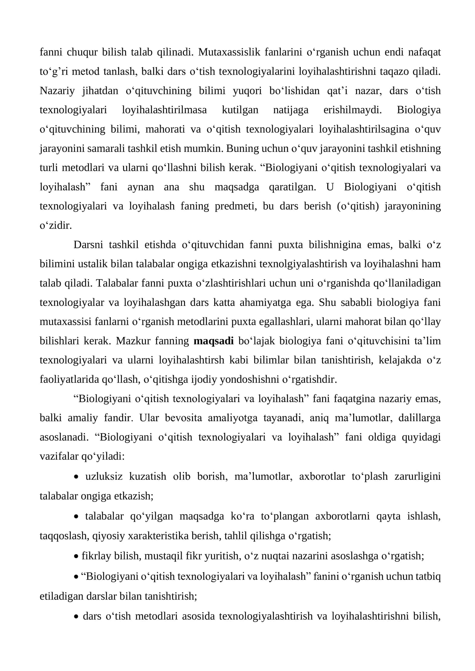 PEDAGOGIK TEXNOLOGIYALAR HAQIDA UMUMIY TUSHUNCHA. PEDAGOGIK TEXNOLOGIYALARNING TURLARI, QO‘LLANISH DARAJALARINI ANIQLASH 2